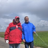 Carl and me happy - well done